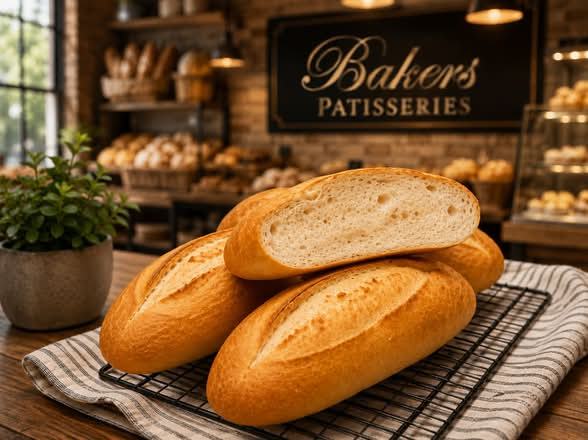 Fresh Vietnamese bread rolls